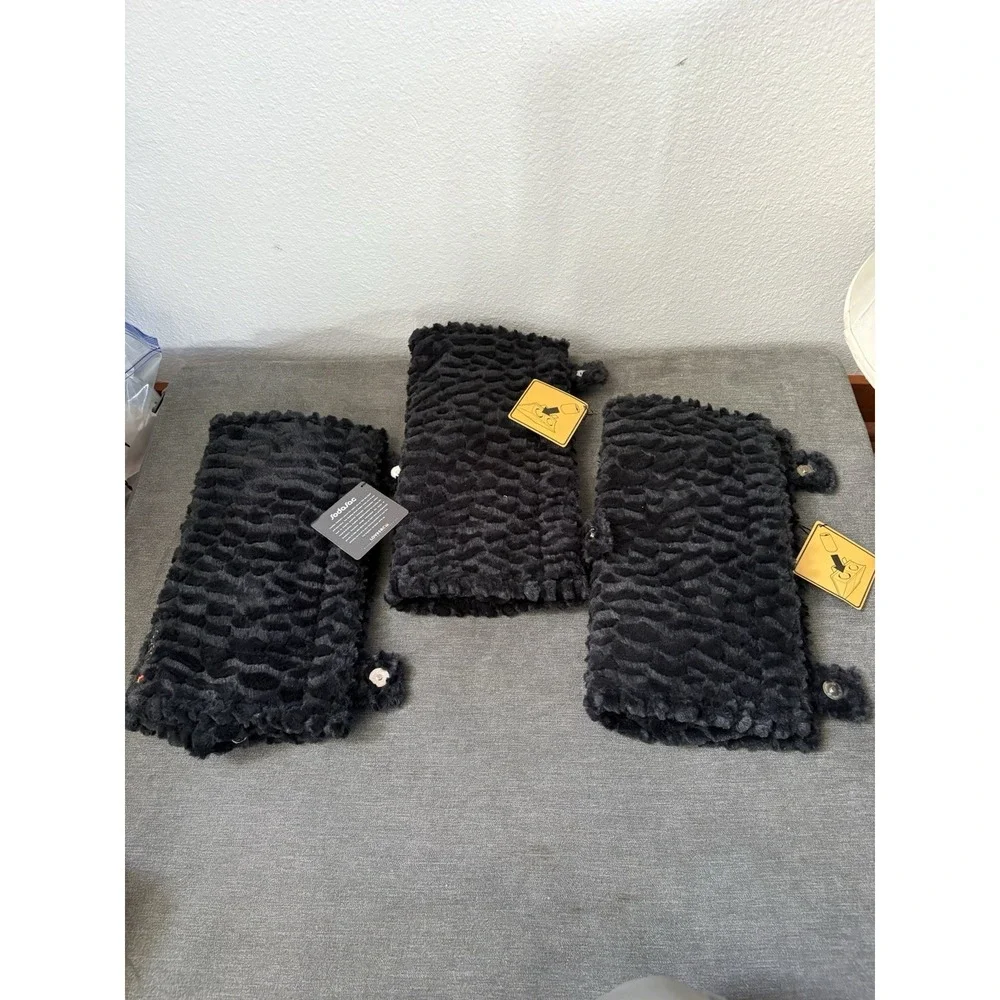LoveSac Sodasac Pillow X 3 Black Crock‎ Phurry Rare